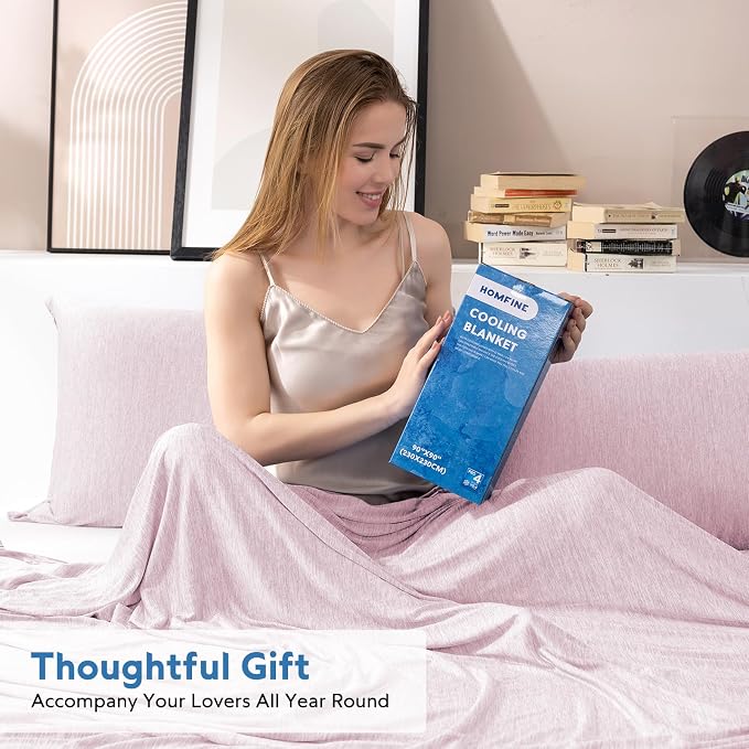 HOMFINE Cooling Blankets for Hot Sleepers - Image 6