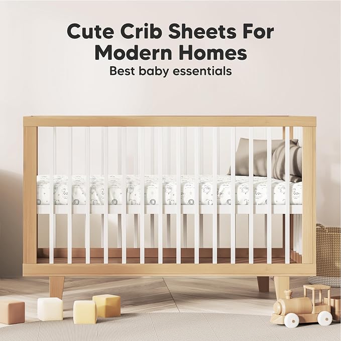 KeaBabies 2-Pack Organic Crib Sheets - Image 8