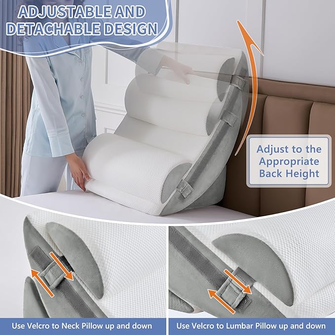 Yojoker 9PCS Orthopedic Bed Wedge Pillow Set - Image 5