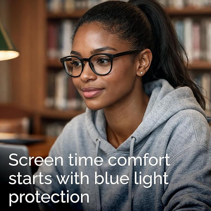 IBOANN Chic & Comfy Blue Light Glasses - Image 2