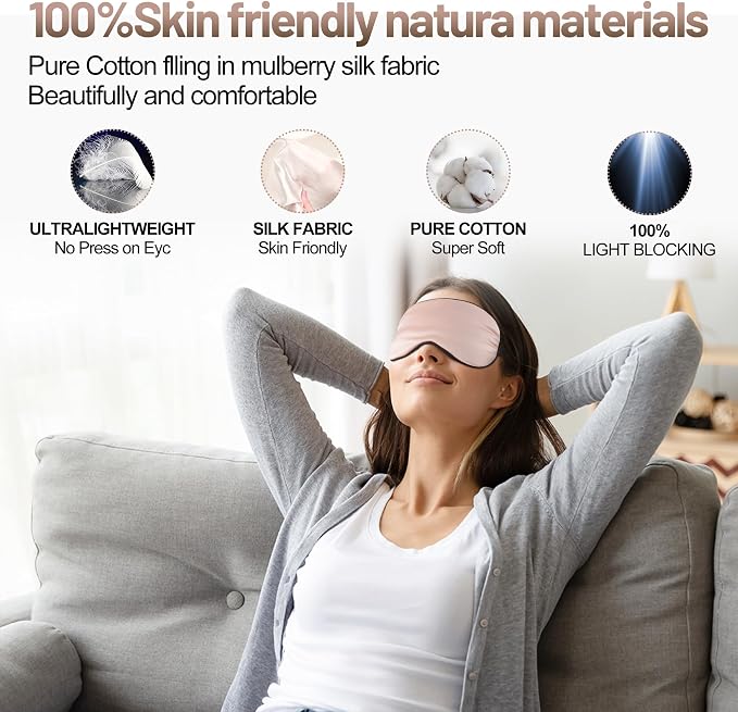 Silk Eye Sleep Mask - Image 5