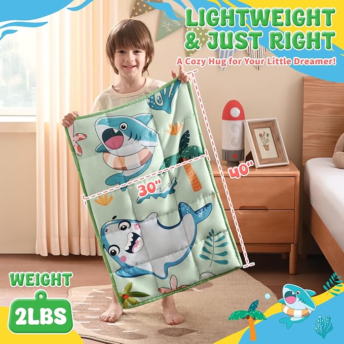 anfie Weighted Lap Pad 2 Pounds, Weighted Blanket Cooling Blanket - Image 5