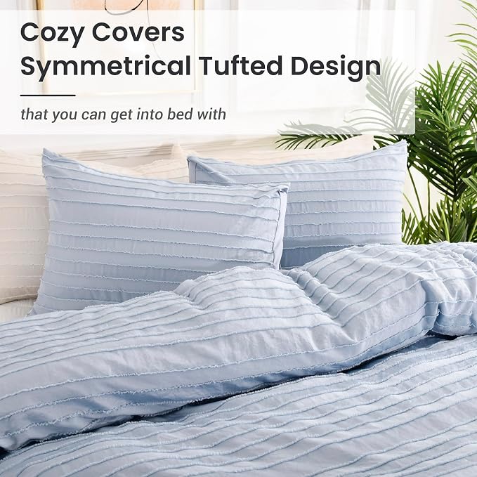 NEXHOME PRO Duvet Cover, Soft and Lightweight 100% Washed Microfiber Comforter - Image 6