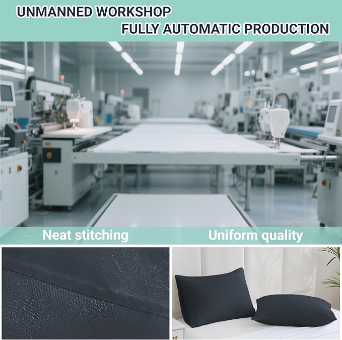 ZPECC Pillow Cases Standard Size Set of 12, 20x26 Envelope Closure Pillowcases - Image 4