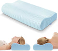 Anvo Memory Foam Pillow, Neck Contour Cervical Orthopedic Bed Pillow by AnvoHome