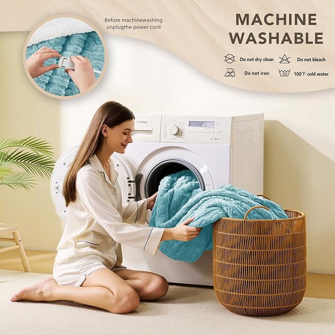 Homemate Electric Heated Blanket King - Image 6