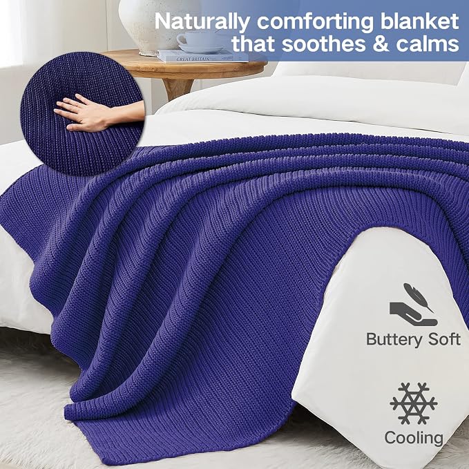 Guohaoi Knitted Weighted Blanket - Image 4