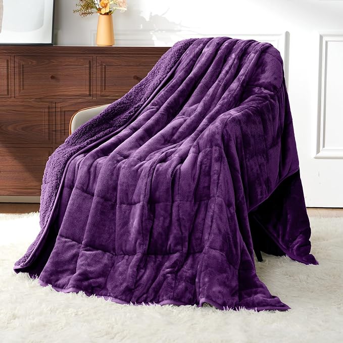 Uttermara Weighted Blanket for Adults, Twin Size Heavy Blanket by Uttermara