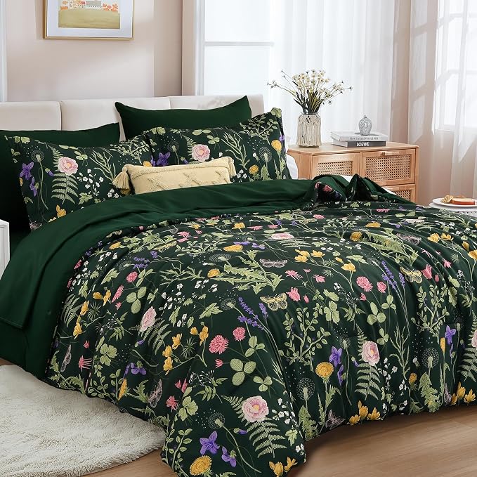 Yiran Floral Twin Comforter Set - Image 2
