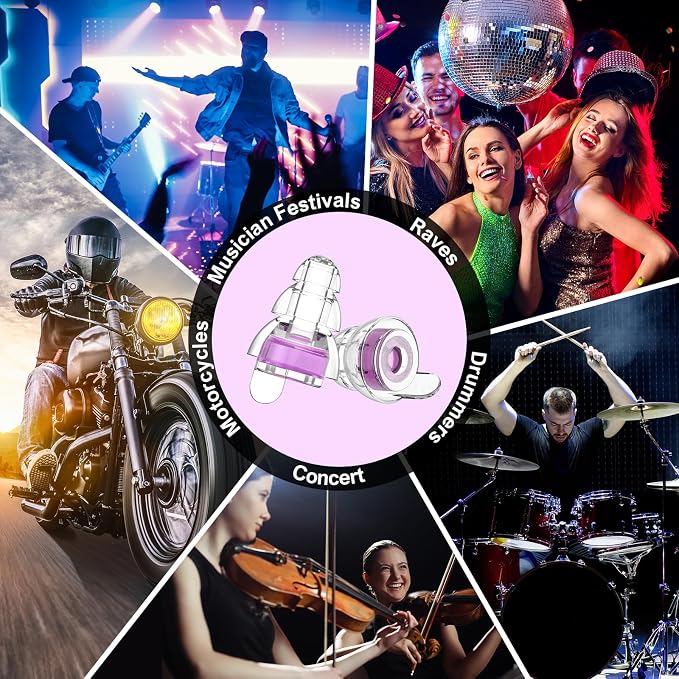 High Fidelity Concert Earplugs for Concerts Musicians，Earplugs for noise - Image 6
