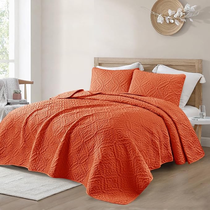 Exclusivo Mezcla Queen Quilt Bedding Set, Lightweight Soft Bedspreads Coverlets - Image 2