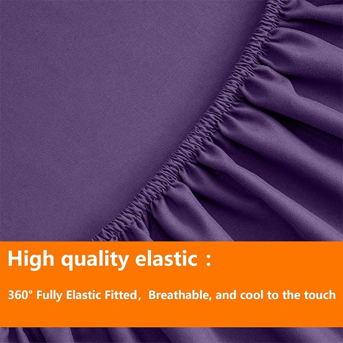 TAIMIT Purple King Comforter Set - Image 6