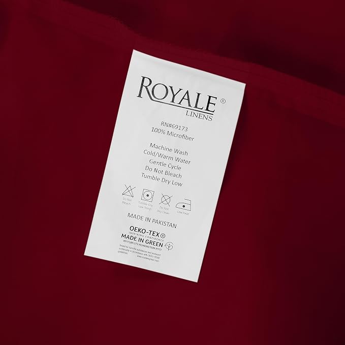 Royale Linens Full Flat Sheet - Image 9