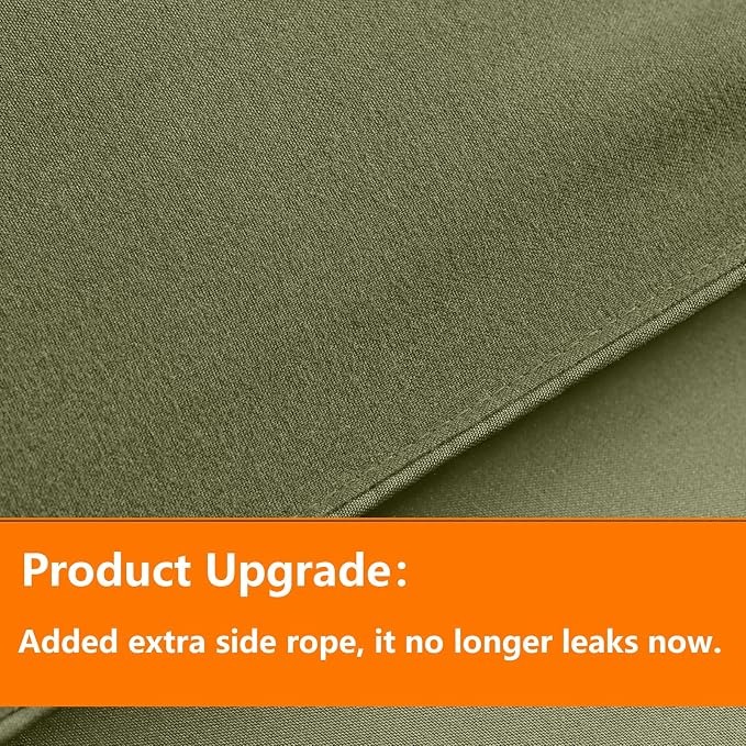 TAIMIT Olive Green King Comforter Set - Image 3