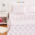 Amazon Basics 4-Piece Kid's Breathable Microfiber Sheet Set, Soft Easy-Wash by AmazonBasics
