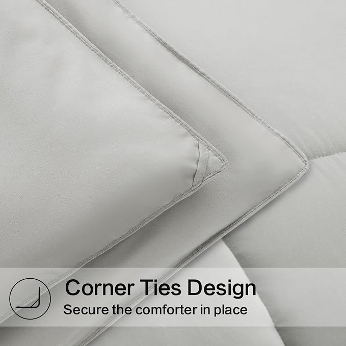 EASELAND Queen Size Down Alternative Comforter - Image 6
