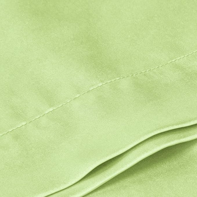 BEDELITE Satin Body Pillow Cover, Super Soft and Cooling Body Pillow Pillowcase - Image 6