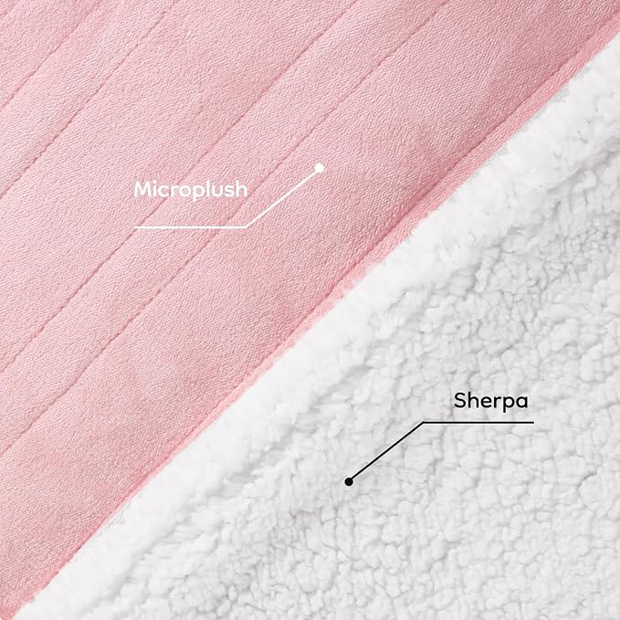 LaffyLo Electric Heated Blanket Twin Size 62 x 84, Fast Heating Blanket - Image 6
