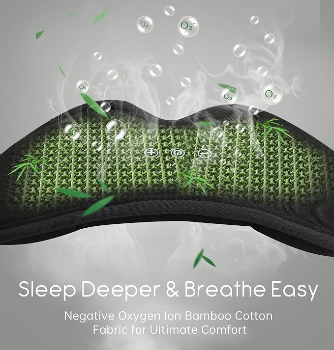 Sleep Mask with Headphones Bluetooth 5.4, TOPOINT 3D Eye Mask Blackout with - Image 6