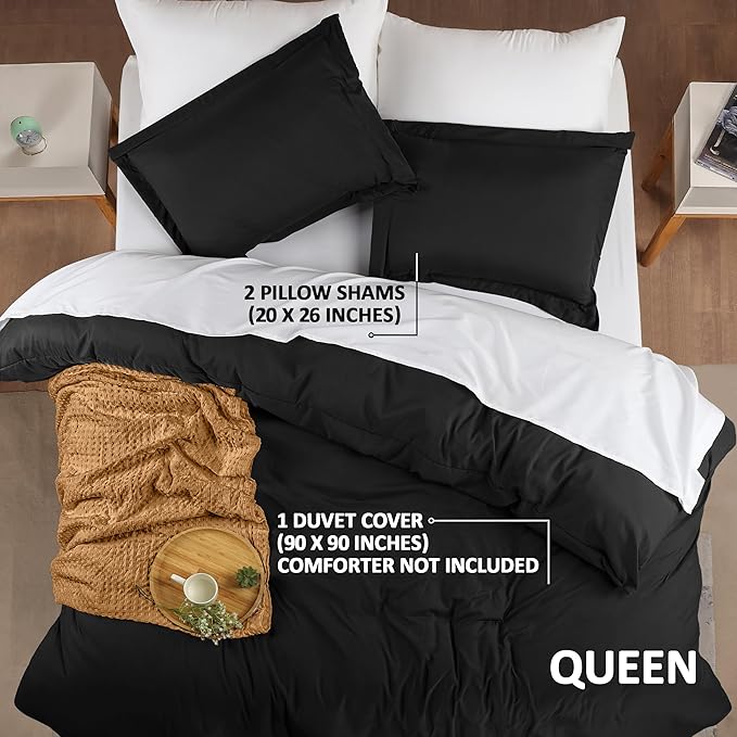 Utopia Bedding Duvet Cover Queen Size - Image 2