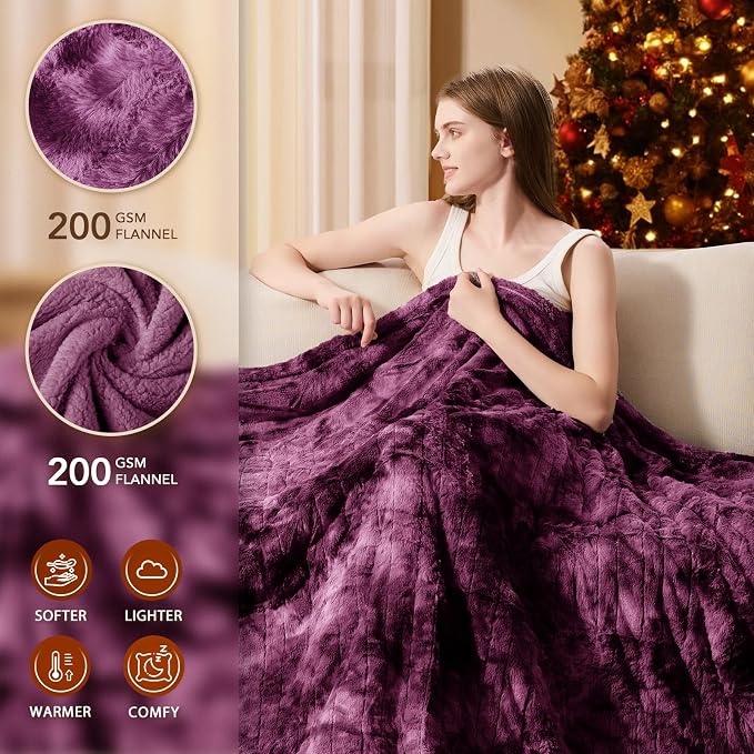 Homemate Electric Heated Blanket Queen Size - Image 2