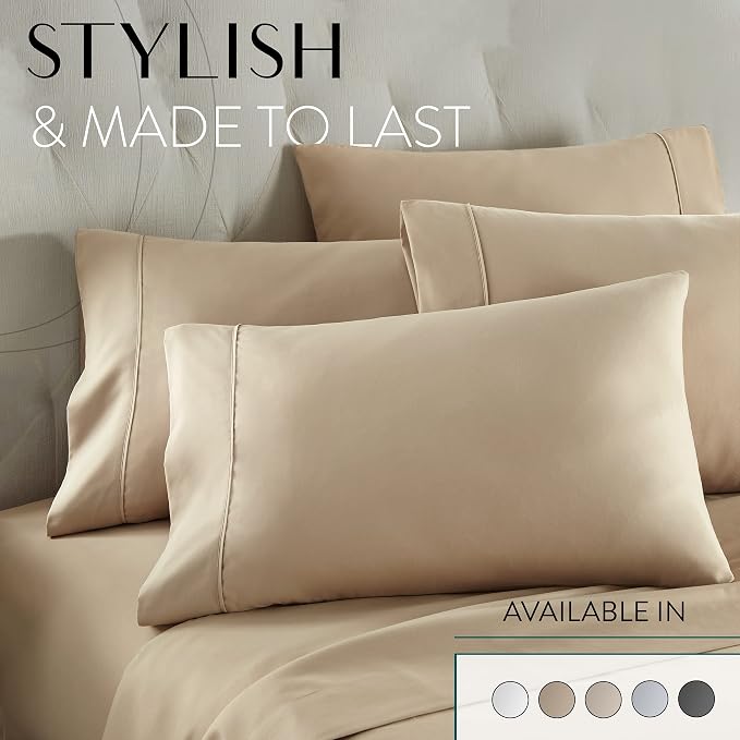 Danjor Linens Bed Sheet Set Cal King - Image 8