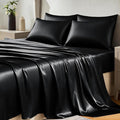 CozyLux Satin Sheets Full Size Sheets by CozyLux