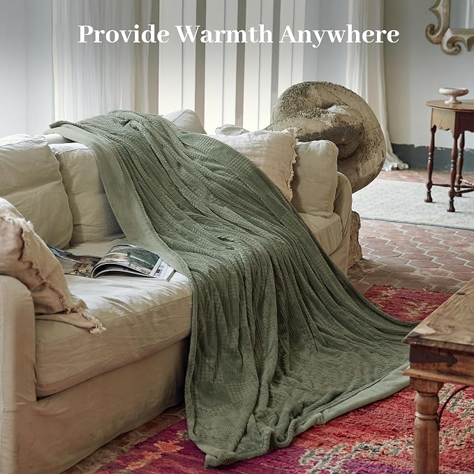 Texciting Electric Blanket Twin Size 62''X84'' - Image 5