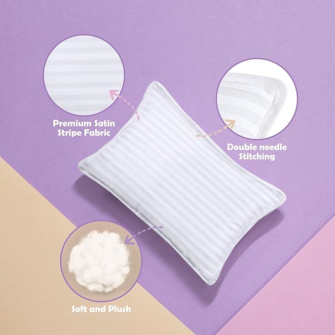 Utopia Bedding Youth Pillow, 16x22 Kids Pillow - Image 5