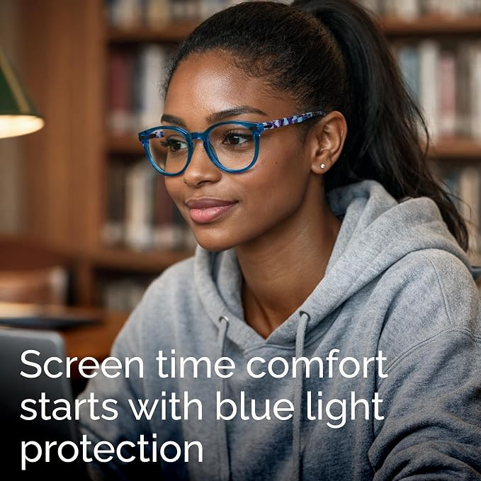 IBOANN Chic & Comfy Blue Light Glasses - Image 2