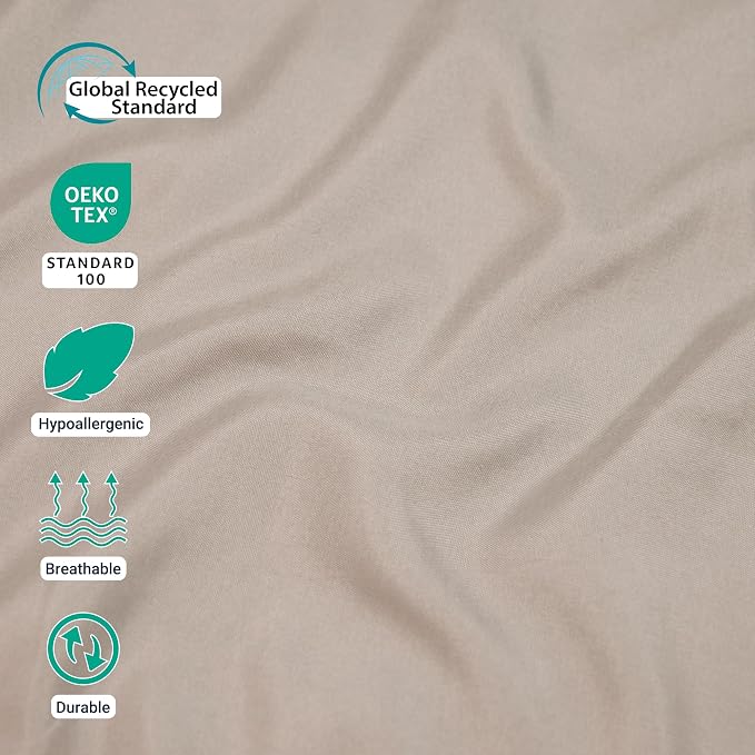 ZPECC Bulk Flat Sheets Only Queen Size 6 Pack, Easy Sort Top Bed Sheet by - Image 4