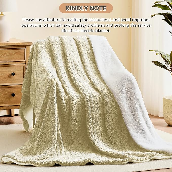 Homemate Electric Heated Blanket King - Image 7