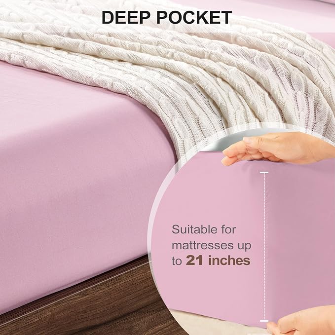 FreshCulture Queen Fitted Sheet Only - Image 4