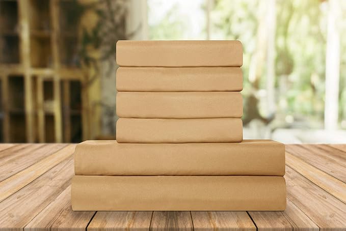 Elegant Comfort Luxury Soft Bed Sheets 1500 Premium Hotel Quality Microfiber by ELEGANTCOMFORT