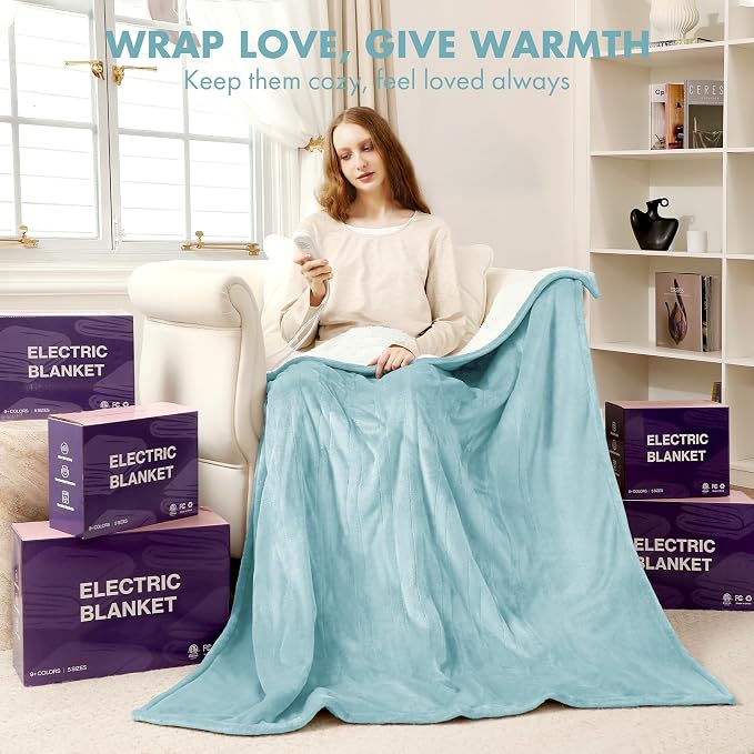 Electric Blanket Twin 62" x 84" - Image 8