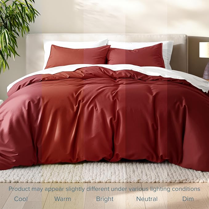 Bare Home Bedding Duvet Cover California King Size - Image 8