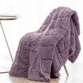 Wemore Shaggy Long Fur Faux Fur Weighted Blanket, Cozy and Fluffy Plush Sherpa by WemoreDirect