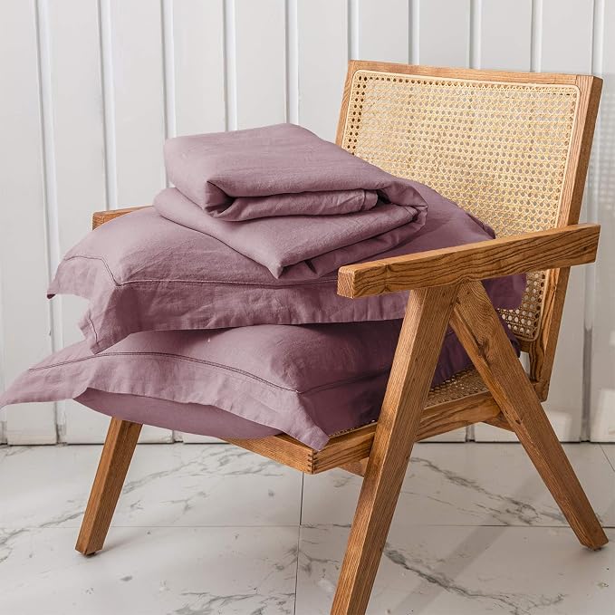 Simple&Opulence 100% Washed Linen Duvet Cover - Image 9