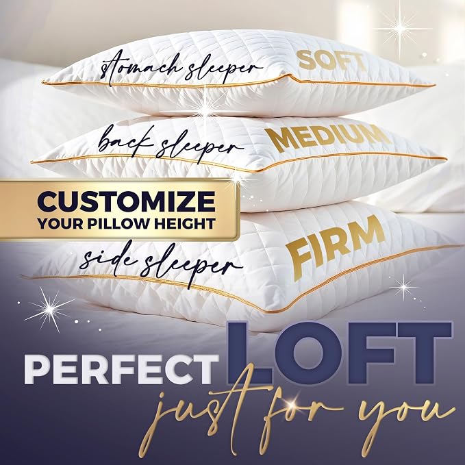 Royal Therapy Queen Memory Foam Pillow–Shredded Memory Foam Pillow - Image 4