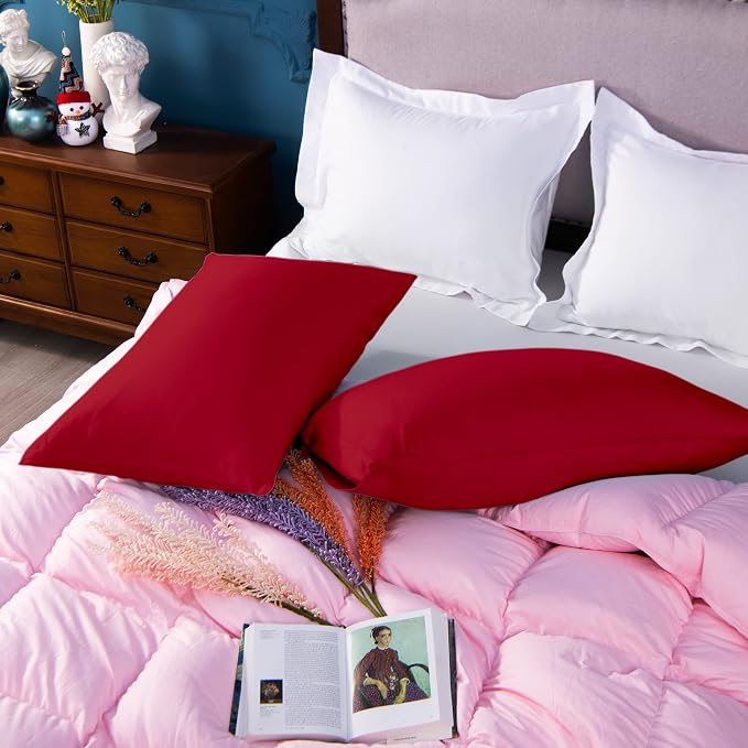 NTBAY Egyptian Cotton Queen Pillowcases - Image 3