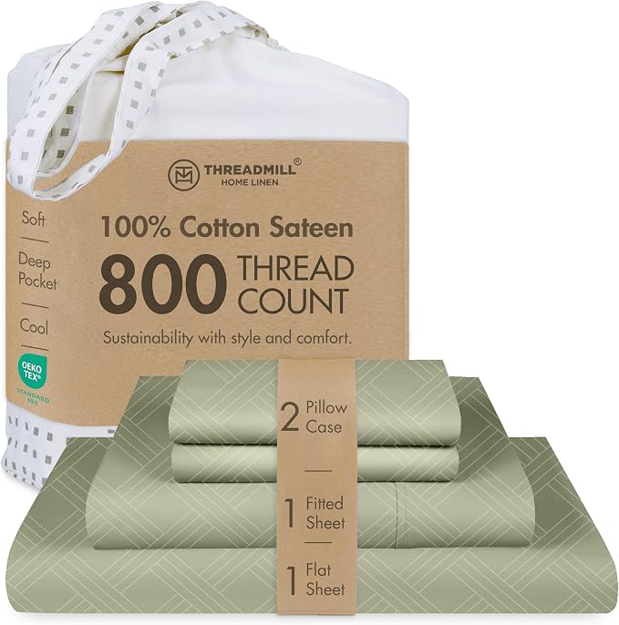 Threadmill Luxury Full Size Sheets by ThreadmillHomeLinen