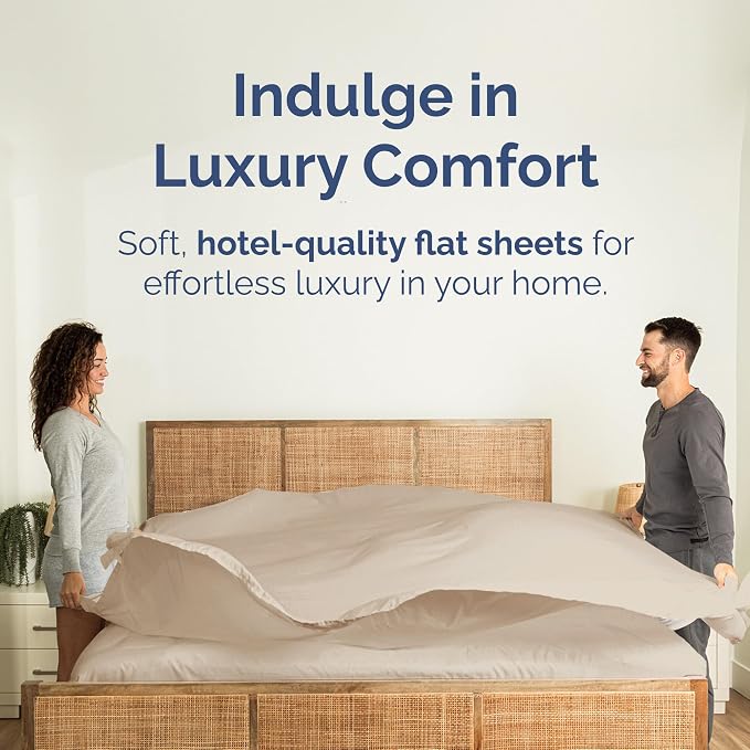 Twin XL Size Flat Sheet - Image 2