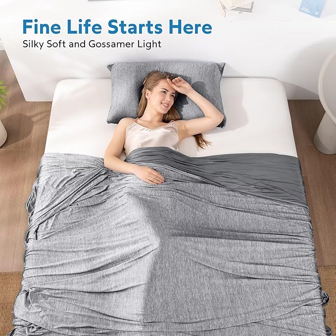 HOMFINE Cooling Blankets for Hot Sleepers - Image 4