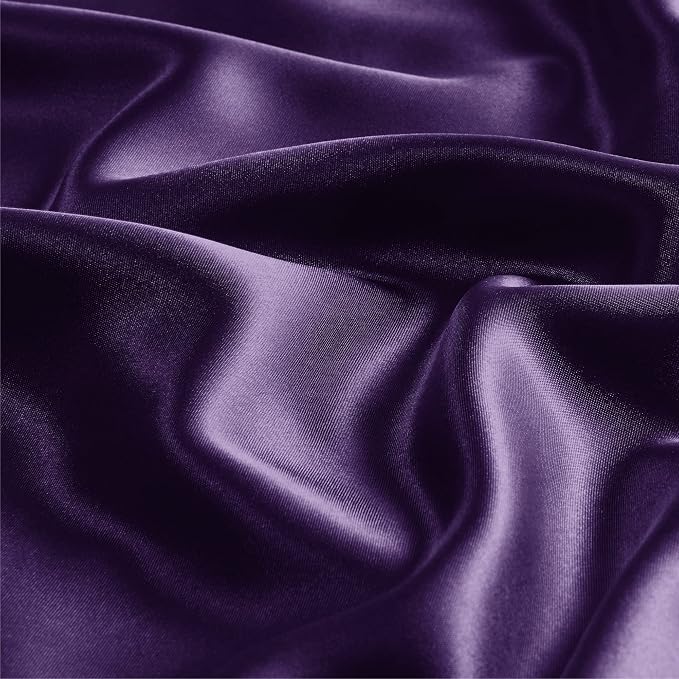 BEDELITE Satin Body Pillow Cover, Super Soft and Cooling Body Pillow Pillowcase - Image 3