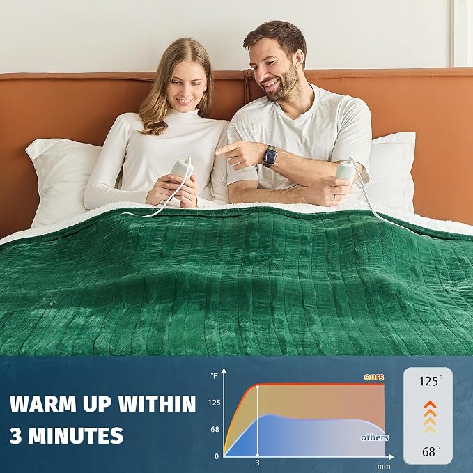 Heated Electric Blanket King Size - Image 5