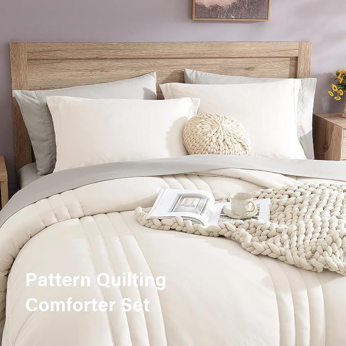 Monbix Queen Comforter Set - Image 4