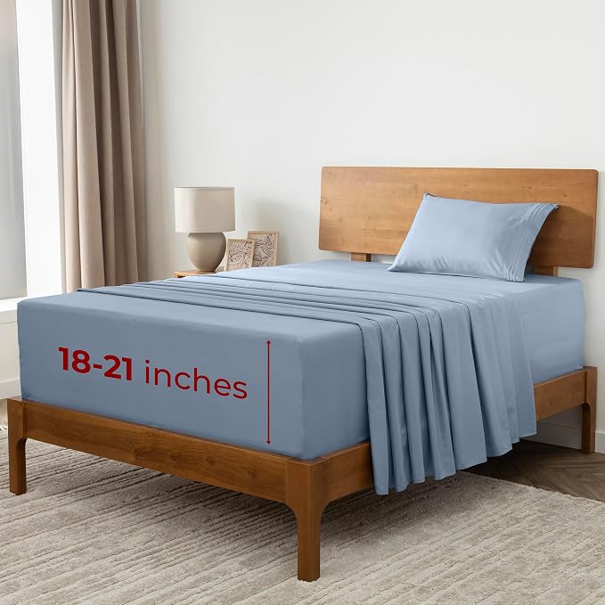 Mellanni Extra Deep Twin XL Sheets by Mellanni