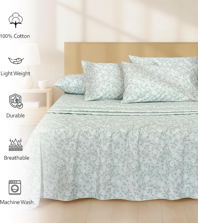 RUVANTI 4 Pcs Cotton Sheets - Image 2