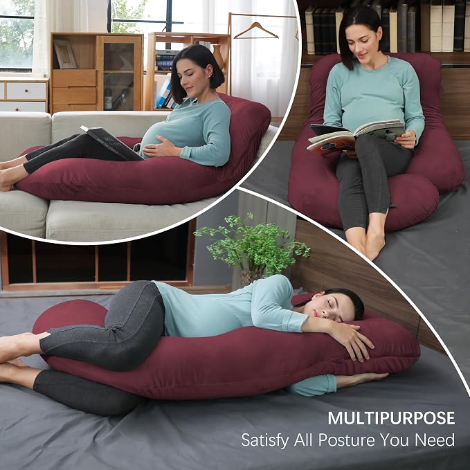 MOON PARK Pregnancy Pillows for Sleeping - Image 6