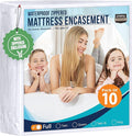 Utopia Bedding Mattress Protector Zippered Full Size, 100% Waterproof Bed Bug by UTOPIABEDDING